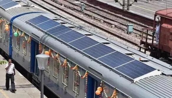 太陽(yáng)能發(fā)電為鐵路提供牽引供電
